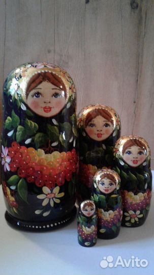 Матрешка 5-ти кукольная
