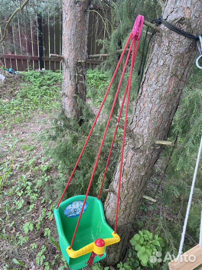 Детские качели уличные бу до 2 лет