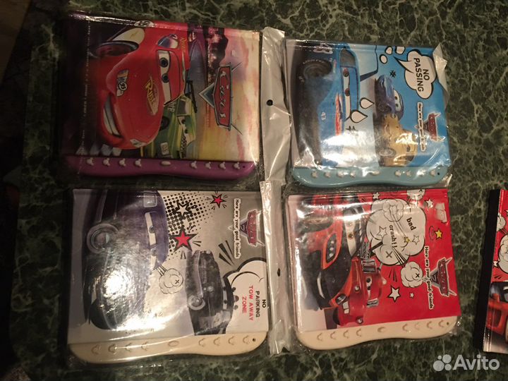 Блокноты детские монстер хай, тачки