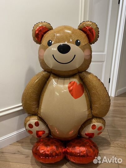 Надувной мишка на день рождение
