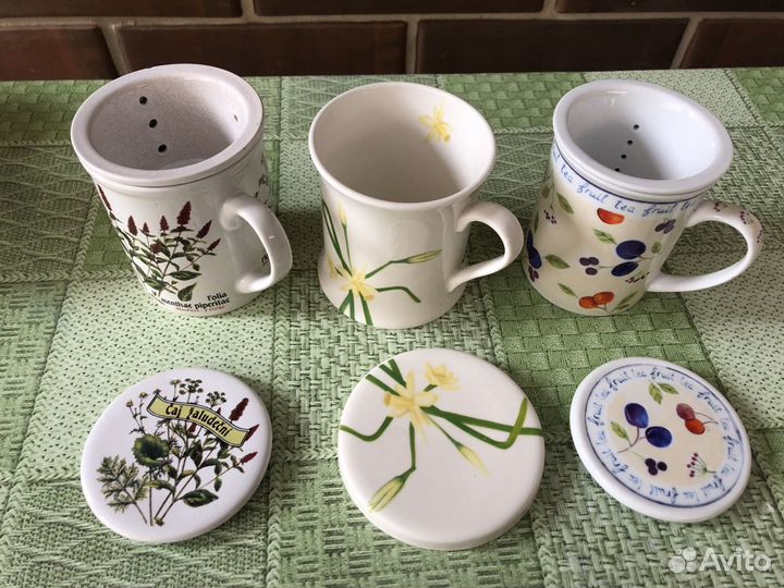 Кружки для чая и трав