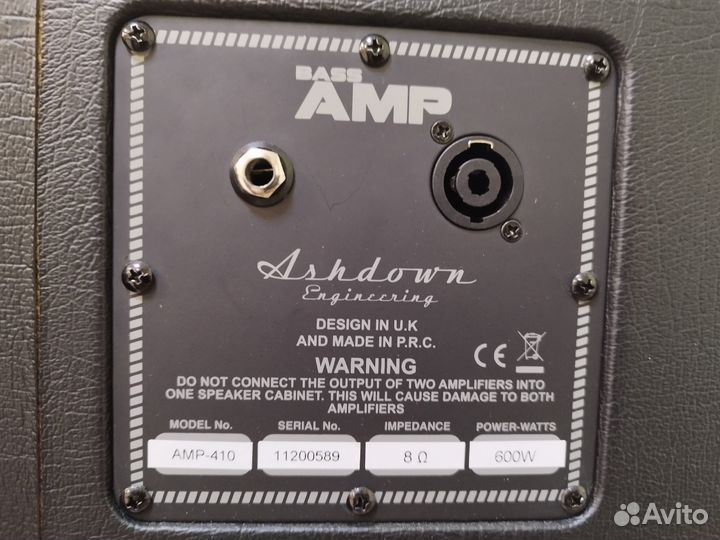 Кабинет Ashdown Бас-гитарный