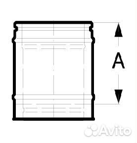 Элемент трубы 250 мм 200/250 Schiedel Permeter 25 черный RAL 9005, 1.00 шт