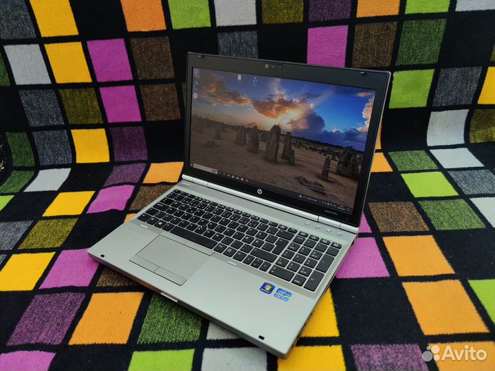 Металлический ноутбук HP elitebook 8570P