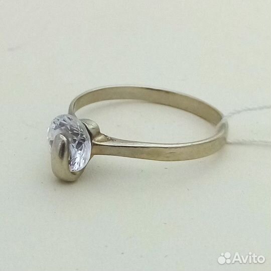 Кольцо / размер 17,5 / 2,06г / Золото585 / фианиты круглые