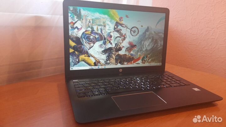 Мощный игровой ноутбук HP Gaming GTX1050