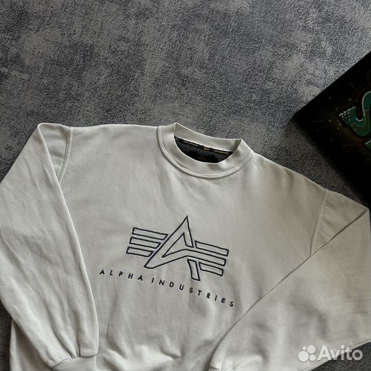 Свитшот Alpha Industries Vintage оригинал