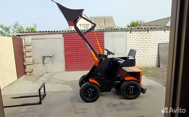 Мини-трактор с КУН, 2024