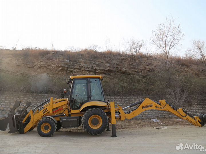 Экскаватор-погрузчик Shanmon 388T, 2024