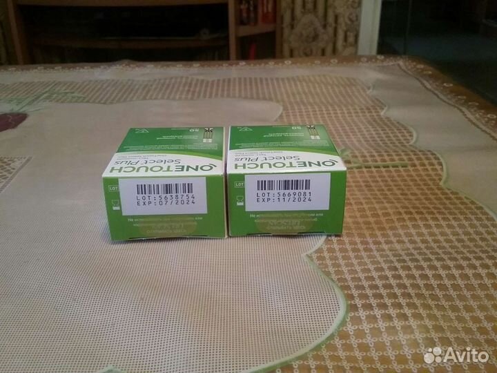 Тест полоски one touch select plus