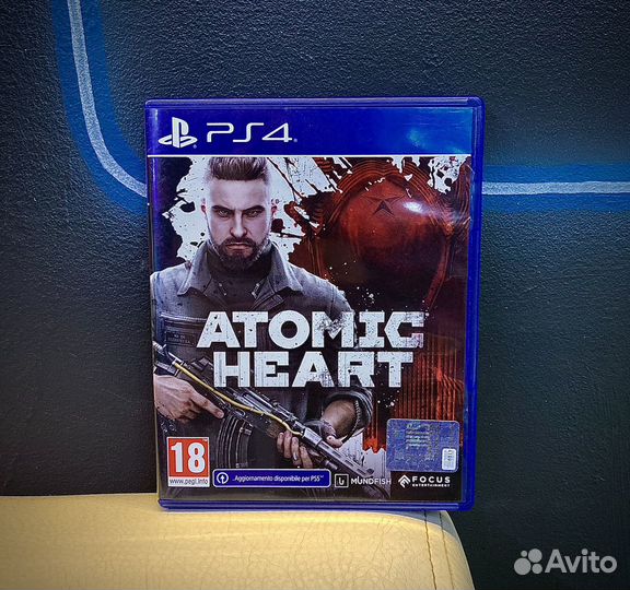 Диск ps4 ps5 Atomic heart