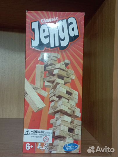 Игра настольная Дженга Хасбро