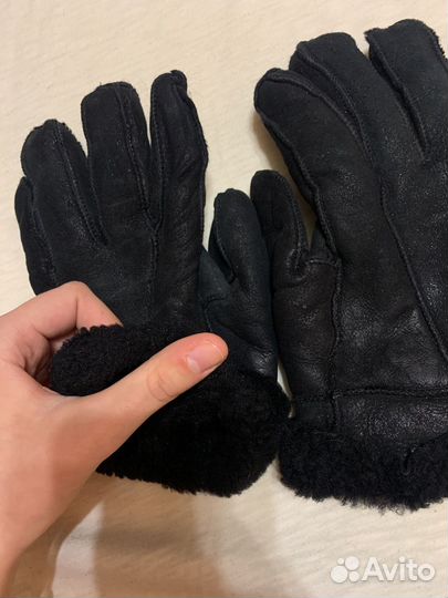 Мужские кожаные перчатки