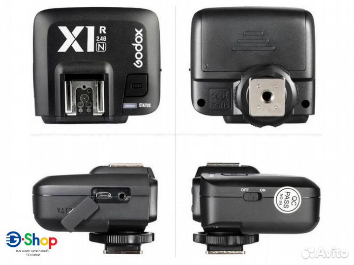 Приемник синхронизатора Godox X1R-N TTL для Nikon