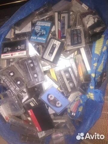 Аудиокассеты разные 380шт