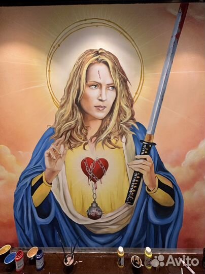 Услуги художника роспись стен