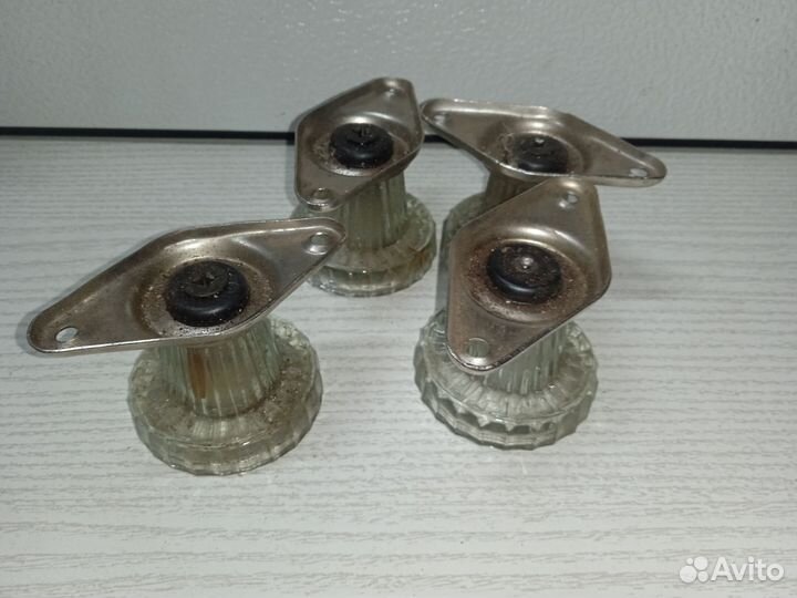 Дверная ручка СССР стеклянная