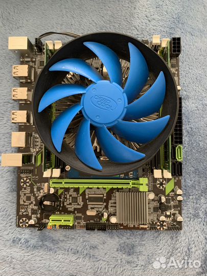 Комплект материнская плата+процесор+оперативная