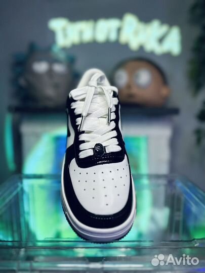 Кроссовки bape sta черные