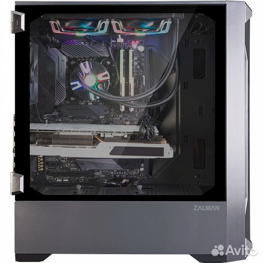 Корпус ATX Miditower Zalman Z8 MS Black #332407