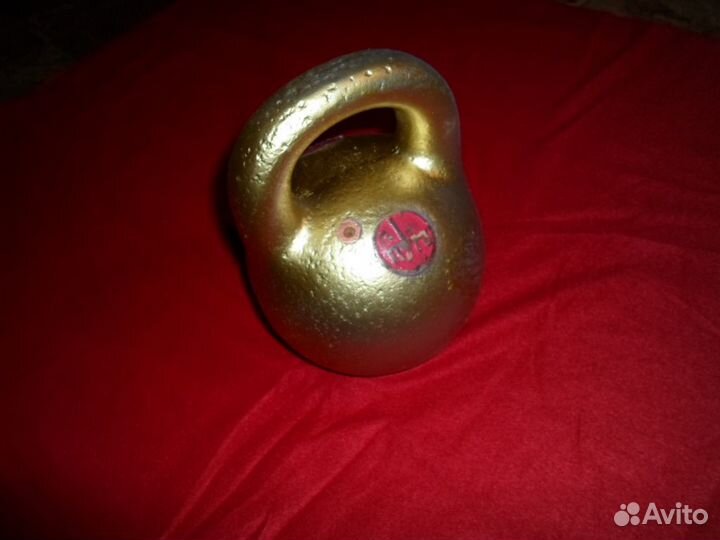 Гиря 16/1пуд Старая,Поверка 2 клейма Реставриров