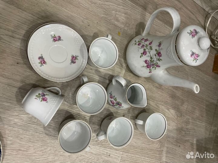 Сервиз кофейный фарфор ГДР