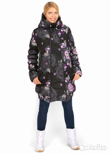 Пуховик для беременных