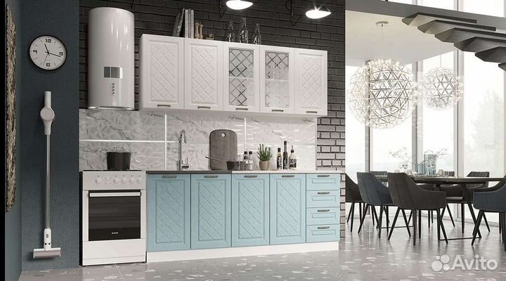 Кухня 2м мдф в наличии. Замер бесплатно*