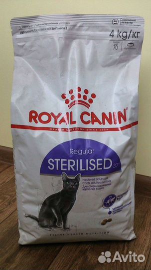 Сухой корм для кошек Royal Canin Sterilised 37 4 к