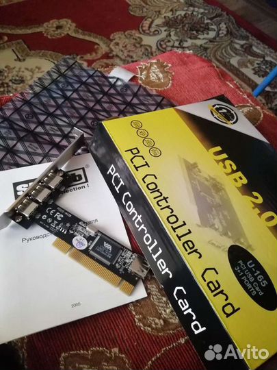 Контролёр usb 2.0 pci
