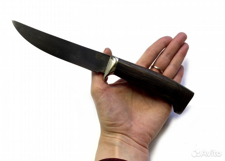 Кухонный Филейный нож малый кованая 95Х18, рукоять