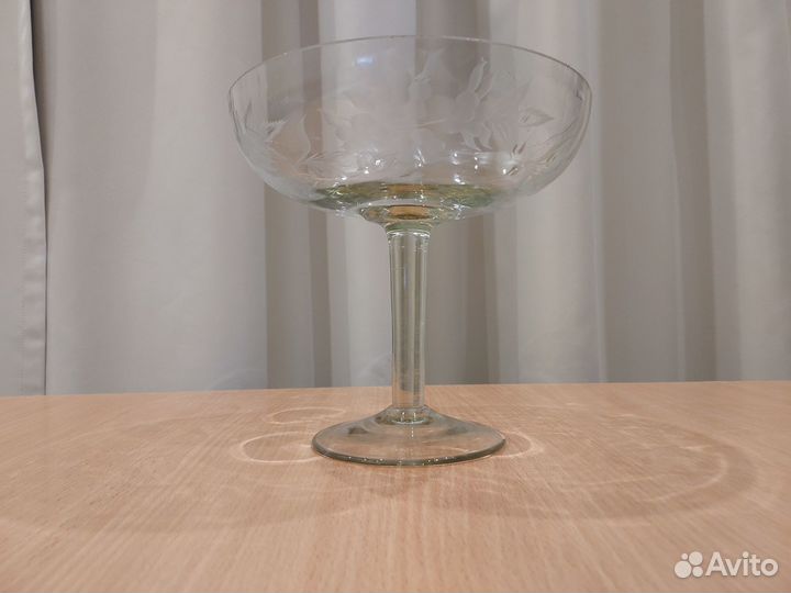 Ваза для фруктов и конфет на ножке СССР