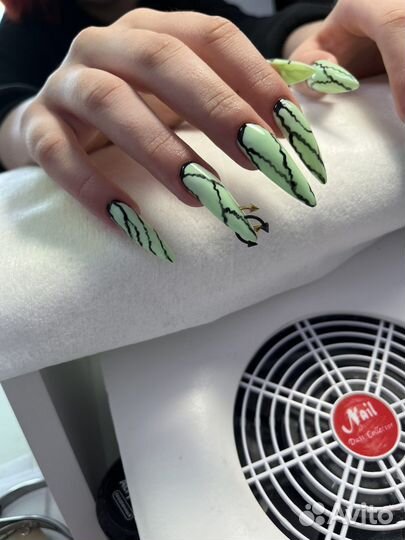 Наращивание ногтей+дизайн бесплатно