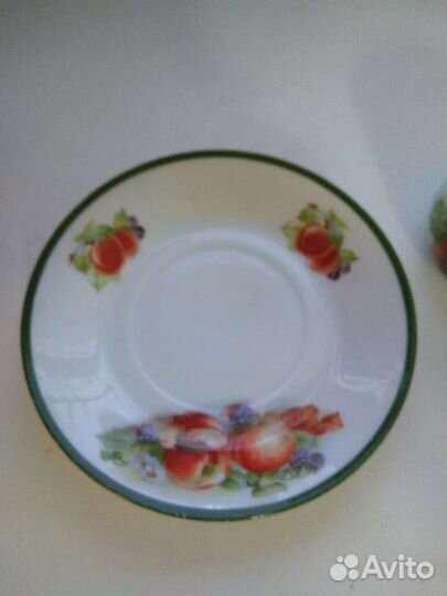 Чайная пара фабрики М.С Кузнецова (въ Твери)