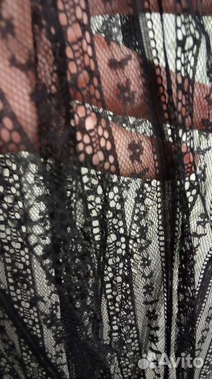 Отрезы ткани гипюр-стретч и сетка-стретч