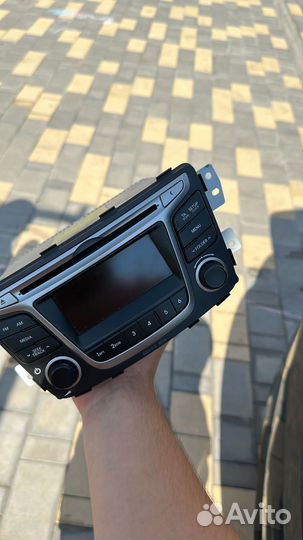 Головное устройство hyundai solaris (магнитола )