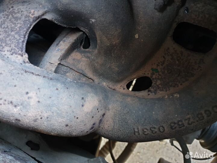 Выпускной коллектор 1.6 ANA 2.0 AZM vw passat b5