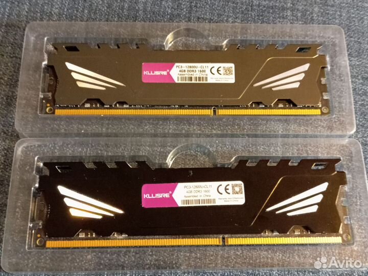 Оперативная память ddr3 4 gb 1600 kllisre
