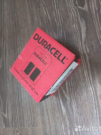 Батарейки Duracell C LR14 (оригинальные)