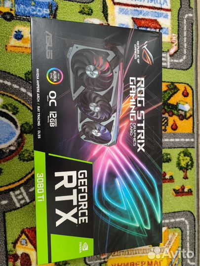 Видеокарта asus rog strix 3080ti