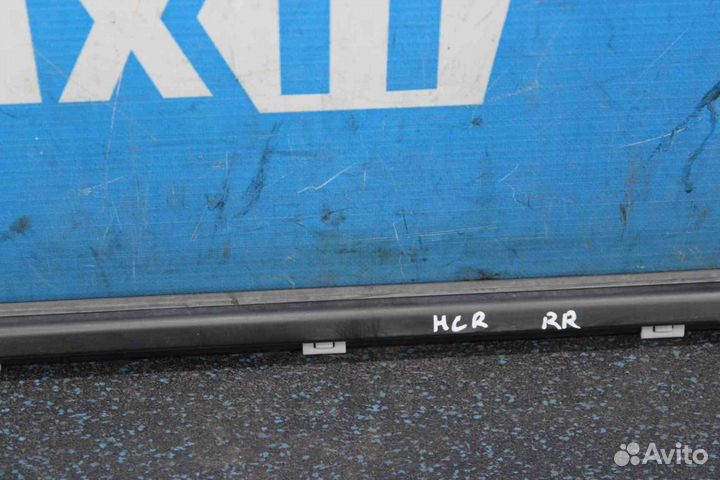 Молдинг стекла внешний Hyundai Solaris (Хендай Сол