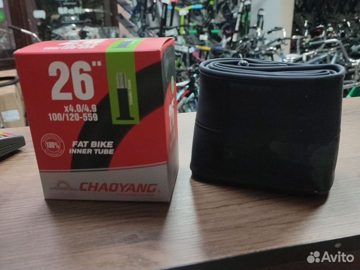 Велокамера Fat Bike 26x4.0