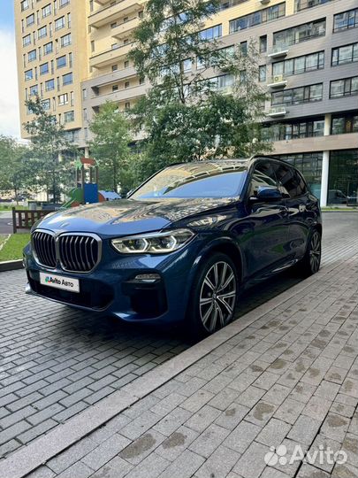 BMW X5 3.0 AT, 2018, 89 700 км