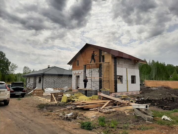 Коттедж 85 м² на участке 7 сот.