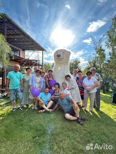 Белый и бурый мишка поздравление