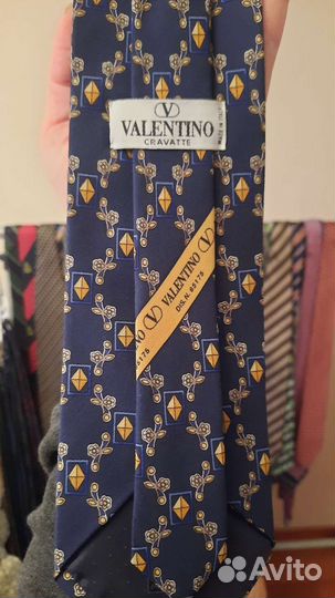 Галстук Valentino шелк 100