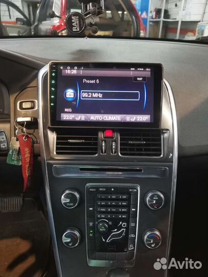 Монитор Volvo XC60 Андроид магнитола с навигацией