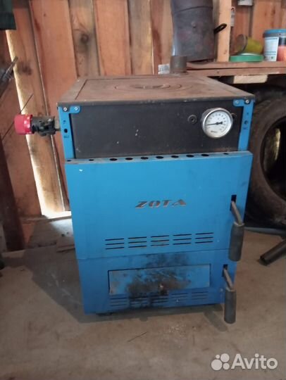 Твердотопливный котел