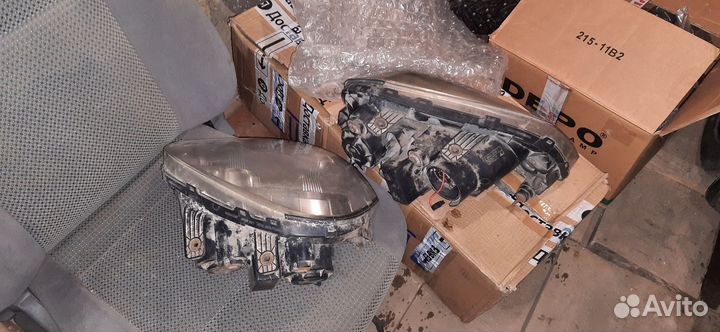 Фары на chevrolet lacetti седан передние