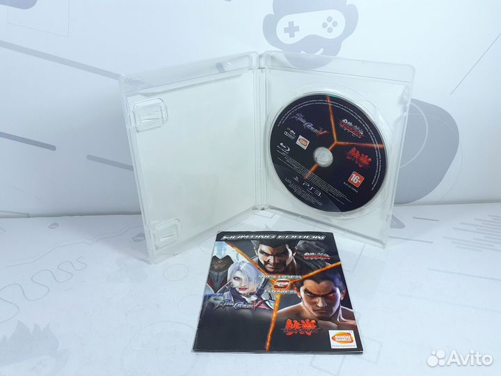 PS3 Fighting Edition Tekken + Soul Calibur б/у